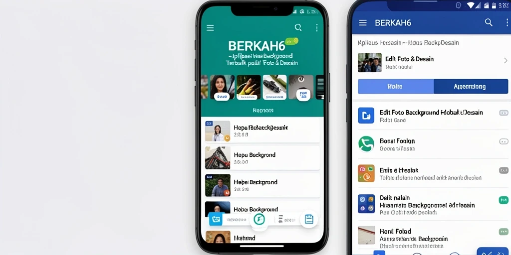 Tampilan antarmuka aplikasi Hapus Background BERKAH6 yang mudah digunakan.