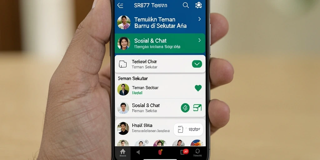 Tampilan antarmuka SR877 yang menarik dan fungsional.